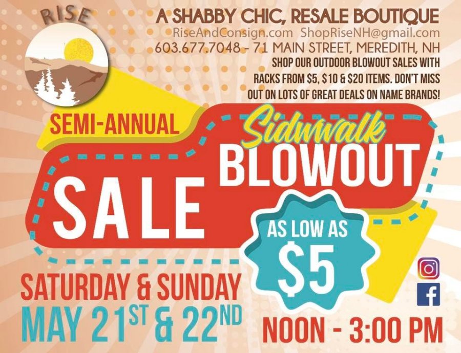 Rise - A Shabby Chic Semi Annual Blowout Sale